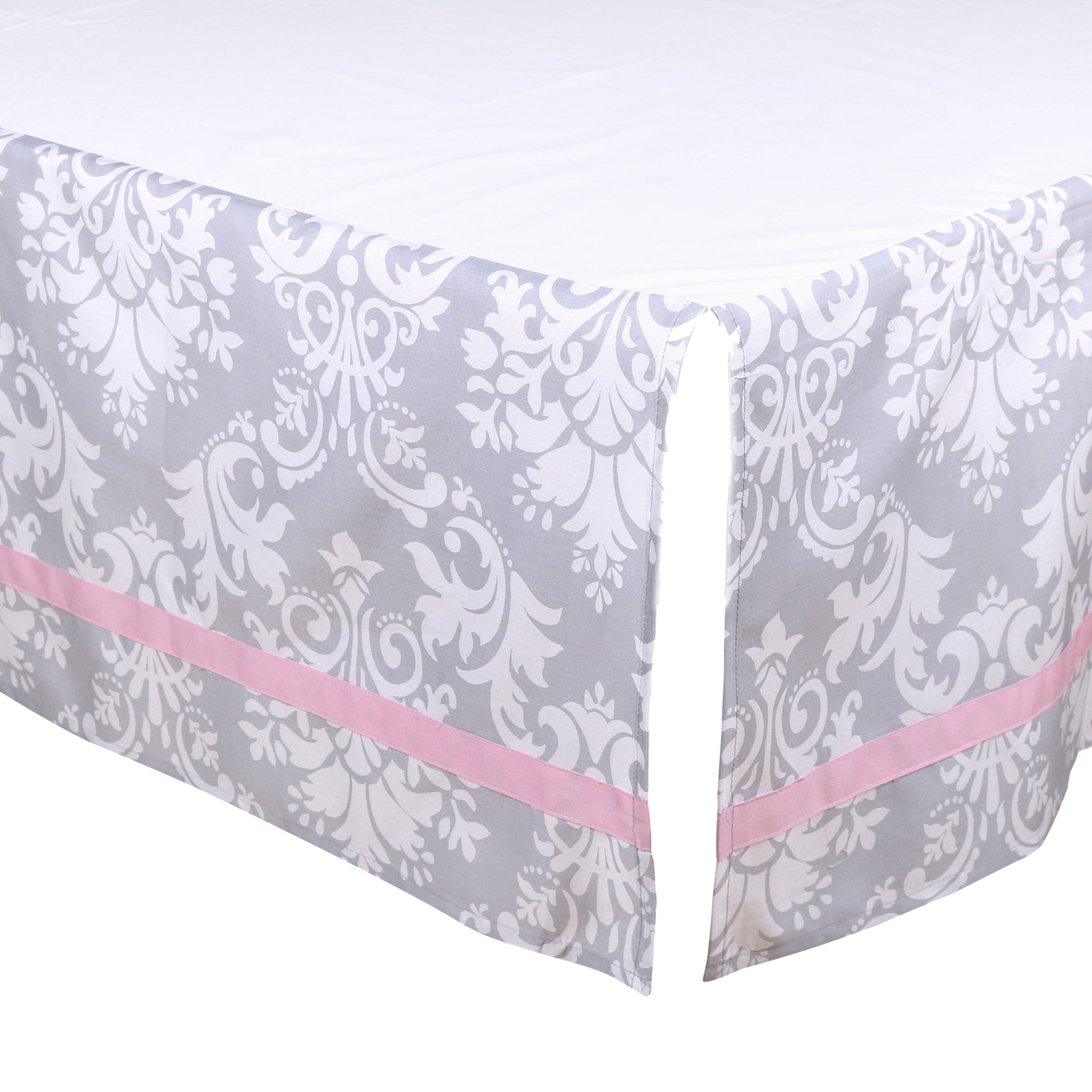 tailored crib skirt