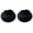 Black, variant on Urbanest Inside Mount Brackets for 5/8" and 3/4" Rods, Black, Set of 2