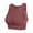 Brick red, variant on Deepwonder Sports Bras for Women, Quick Dry Medium Support Yoga Gym Activewear Bras