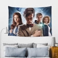 thumbnail image 2 of Doctor Who Tapestry, Anime Wall Poster Art, Wall Tapestry For Bedroom Living Room Dorm Room, Wall Hanging For Festival Party Events Background Photography Backdrop, 60x40 Inch, 2 of 9