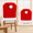 4 Pcs, variant on Mas Chair Covers Of 4 Thicken Santa Hat Dining Room Stool Cover