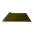 thumbnail image 2 of Ahgly Company Indoor Rectangle Abstract Yellow Modern Area Rugs, 2' x 5', 2 of 4