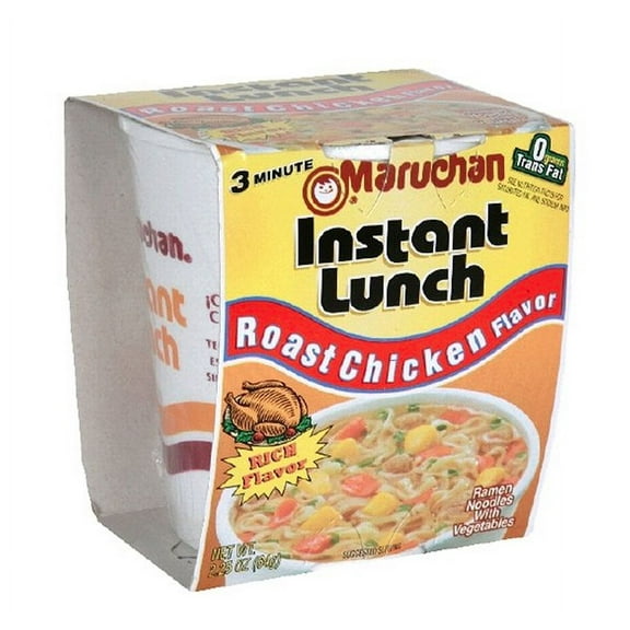 Maruchan Instant Lunch, Roast Chicken Flavor, 2.25 oz (12 pack)