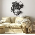 thumbnail image 5 of Astronaut Metal Wall Art, 5 of 7