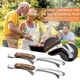 thumbnail image 4 of Pinza para Comida Carne Acampar Acero Inoxidable 304 Al Calor Antideslizante, 4 of 9