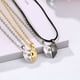 thumbnail image 3 of Collar de pareja para mujer, colgante emparejado, corazón magnético, sol, luna, joyería a juego, gargantilla de cadena para novia, fiesta de boda, 2 piezas por juego, 3 of 4