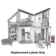 thumbnail image 3 of Replacement Stickers for Barbie Malibu House Playset - FXG57 ~ Replacement Labels, 3 of 7