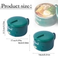 thumbnail image 2 of Dinnerware Sets,Instant Noodle Bowls With Lid Dinosaur Noodle Bowl Stainless Ramen Soup Cereal Pasta For Birthday, 2 of 8