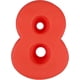 thumbnail image 1 of Cake Mold Silicone Numbers Large Number 7 Baking Mold Baking Birthday Anniversary Birthday Cake 20 X 25 Cm (Multi-Way)-8-Red, 1 of 4