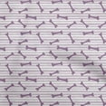 thumbnail image 1 of oneOone Georgette Viscose Light Pink Fabric Animal Craft Projects Decor Fabric Printed By The Yard 42 Inch Wide, 1 of 5