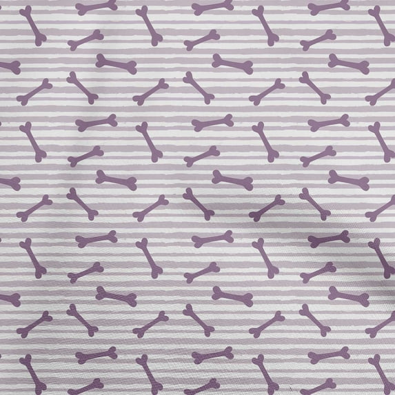 oneOone Georgette Viscose Light Pink Fabric Animal Craft Projects Decor Fabric Printed By The Yard 42 Inch Wide