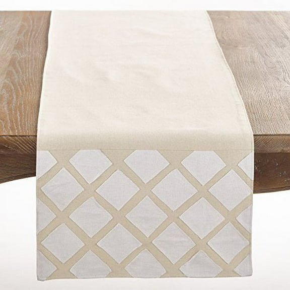 AppliquÃ© Design Contemporary Table Runner
