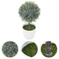 thumbnail image 3 of Indoor Fake Spherical Plant Window Decor Artificial Plastic Desk Potted Plants, 3 of 9