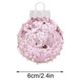 thumbnail image 3 of EIMELI Christmas Ball Ornaments for Christmas Tree 2.36 Inch Christmas Tree Ornaments Decorations with Hanging Rope Multi-Color Decoration for Holiday, 3 of 10