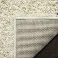 thumbnail image 5 of SAFAVIEH Dallas Logan Geometric Shag Area Rug, Ivory/Dark Grey, 10' x 10' Round, 5 of 6