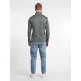 thumbnail image 3 of Southern University Jaguars Reebok Mens Dark Gray Textured Qtr Zip Pullover, 3 of 5