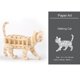 thumbnail image 1 of 1Pc 3D Puzzle Animal Assembly Kit Decoration DIY Sculpture Model Home Office Ornament Creative Love Pet Assembly Toy Gift, 1 of 5