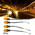 thumbnail image 7 of 4pcsUniversal 12V Motorcycle Turn Signal Indicator Light Turning Amber Lamp Bulb Motorbike Lamps Blinker Flash Bike Lamp, 7 of 7