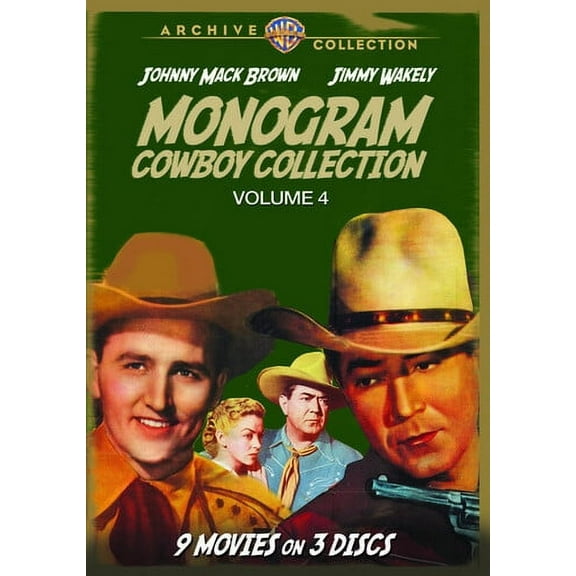 Monogram Cowboy Collection: Volume 4 (DVD), Warner Archives, Western