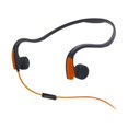 thumbnail image 1 of facefd Casque à Conduction Osseuse Filaire Contrôle Vocal pour Course Sport Extérieur Orange, 1 of 5