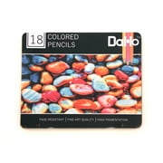 DaHo 18 Premium Colored Pencils (Colorful Rocks)