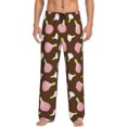 thumbnail image 5 of Mens Pajama Pants Bottoms with Pockets - cartoon Onion Pattern Comfy Mens Pj Pants, Soft Men Lounge Pants, 5 of 5