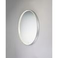 thumbnail image 2 of Mirror-22W 1 Led Round Mirror-27.5 Inches Wide By 27.5 Inches High-Brushed Aluminum Finish Et2 Lighting E42016-90Al, 2 of 3