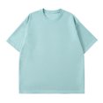 thumbnail image 2 of T-shirts pour Hommes à Manches Courtes Homme Uni Mode Décontracté Chandail à Enfiler Col Rond T-Shirt à Manches Courtes Hauts T-Shirts pour Hommes Mode Into the Am T-Shirts pour Hommes T-Shirts pour Hommes Grande Taille, 2 of 6