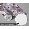 thumbnail image 6 of S4sassy Self-Stick Decorative Wallpaper, Pastel Peach Blossom Print Wall Paper, Vinyl Waterproof Contact Paper, Pink, 25"x360" Removable Renter Friendly Wall Covering For Bedroom, Livingroom, 6 of 8