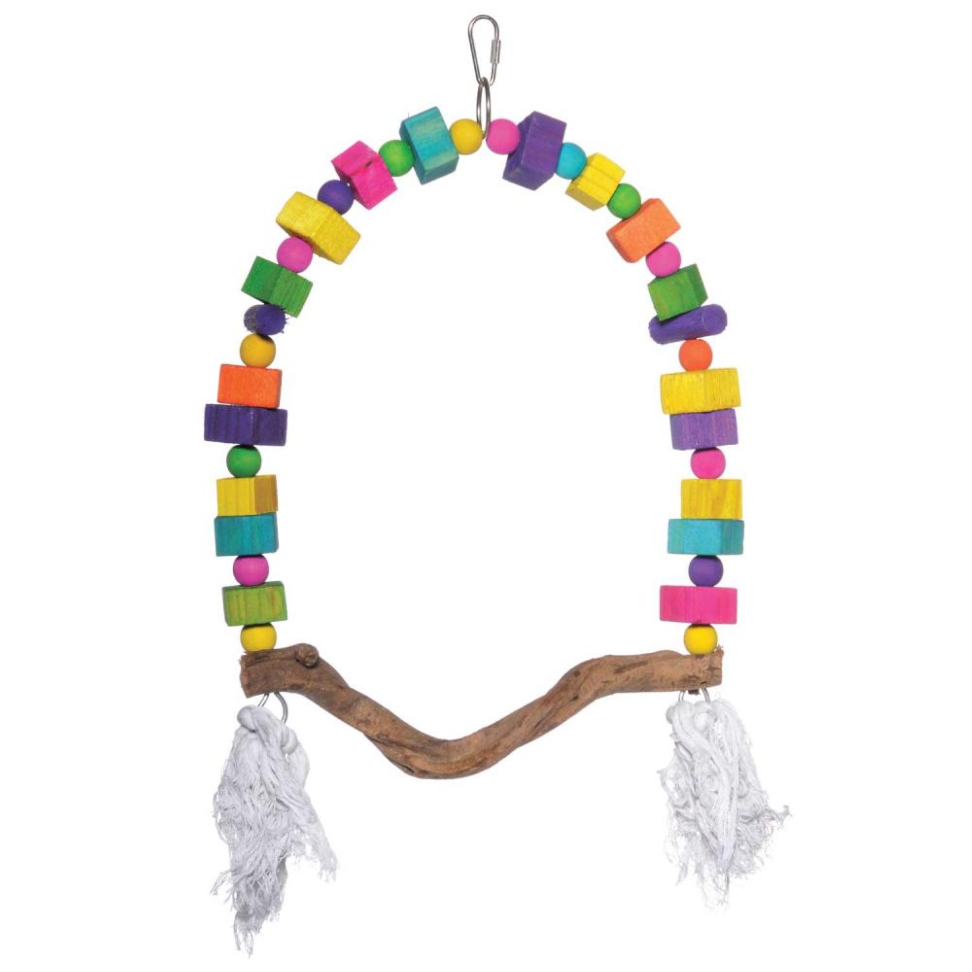 Wacky Wood Bird Swing