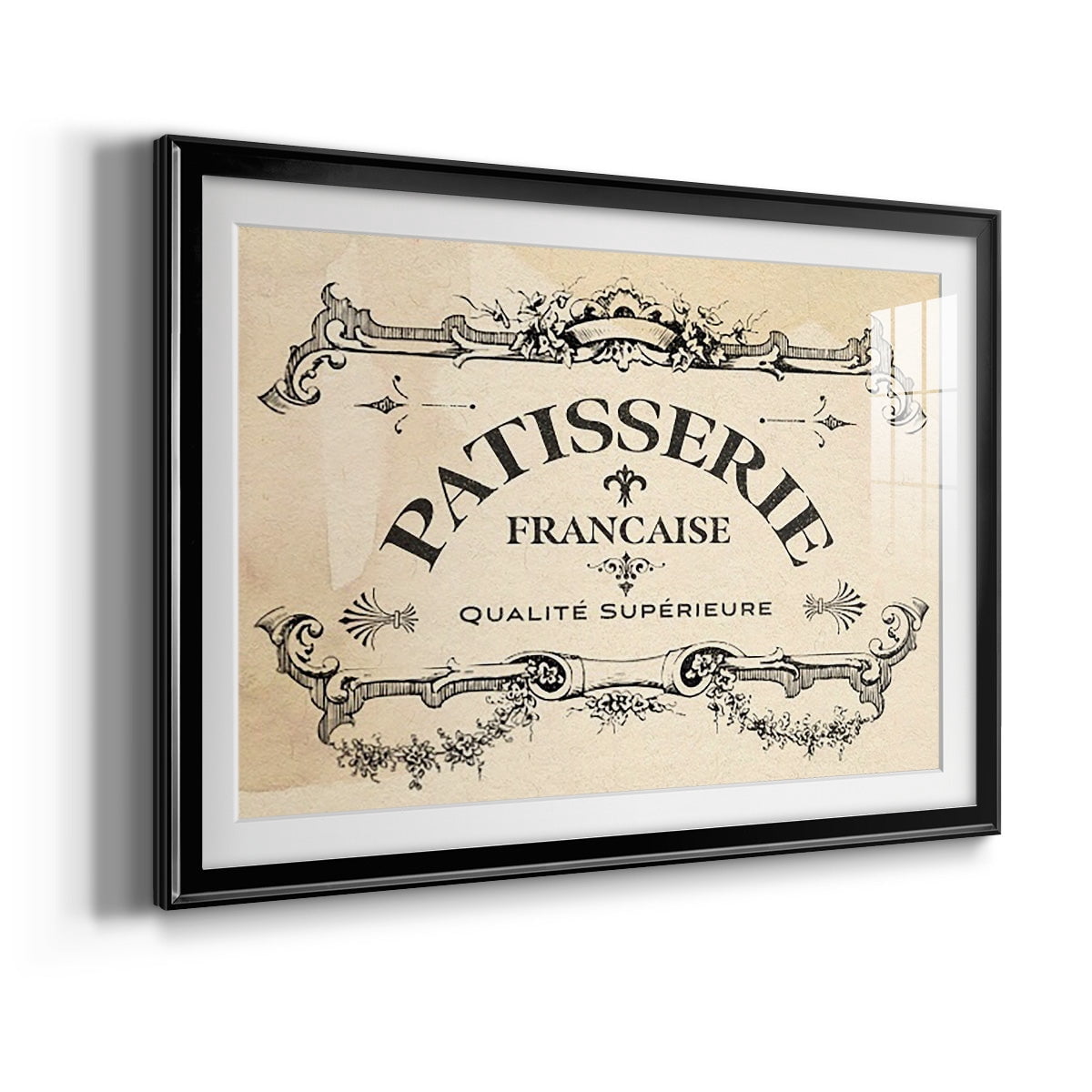 Antique French Label I Premium Framed Print - Ready to Hang