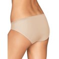 thumbnail image 4 of Hanes Women's Perfect Match Nude Microfiber Bikini, 3-Pack, 4 of 4
