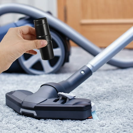 YSNOOWE 2Pcs Universal Vacuum Cleaner Attachments Black For Brush Head Switching