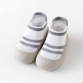 thumbnail image 2 of Nmnitkp Baby First-Walking Shoes 1-4 Years Kid Shoes Trainers Toddler Infant Boys Girls Soft Sole Non Slip Cotton Canvas Mesh Breathable Lightweight TPR Material Slip-on Sneakers Outdoor, 2 of 3
