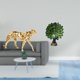 thumbnail image 2 of Escultura De Guepardo Con Pavo Real Dorado, Centro De Mesa Decorativo, Elegante Adorno De Mesa Para Oficina, Dormitorio, Sala De Estar, Colección De Decoración Del Hogar, 2 of 8