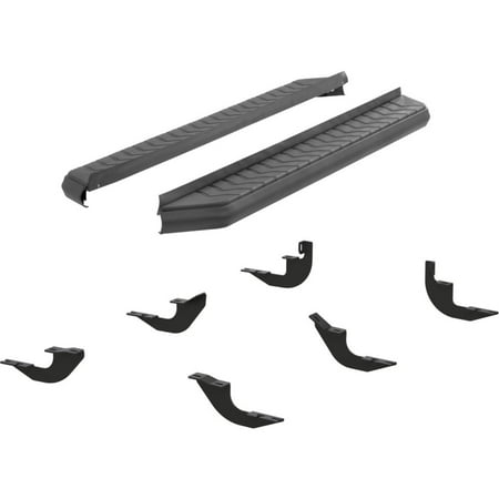 Aries 2061001 Running Boards For Acura MDX, Powdercoated Black Stainless
