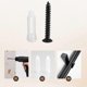 thumbnail image 5 of Adjustable Curtain Rod Bracket Curtain Rod Hooks for Living Room Bedroom and, 5 of 5