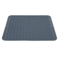 thumbnail image 2 of Dish Drying Mat Dish Drying Mat Rubber Food Grade Insulation Pad Hollow Anti Fall Drainage Mat Filter Anti Slip Insulation Mat for Sink Debris Kitchen Dish Drying Mat, 2 of 7