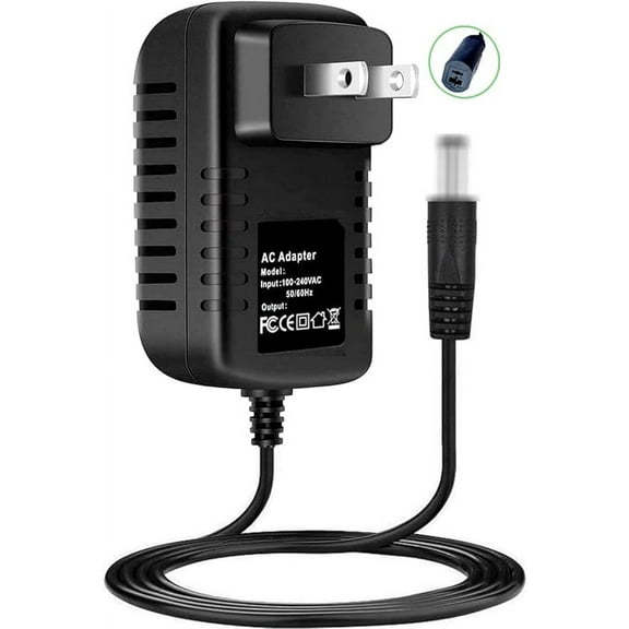 Onerbl 2-Prong AC Adapter Compatible with Mr. Christmas Nostalgic Holiday Ceramic Tree H219646 PSU