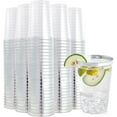 thumbnail image 5 of FOCUSLINE Disposable Plastic Cups with Silver Rim,Clear,12oz, 200 Pack, 5 of 9