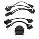 thumbnail image 1 of Herramienta de diagnóstico de coche Bling Bling adaptador de Cables OBD2 8 Uds. para Delphi DS150E, 1 of 12