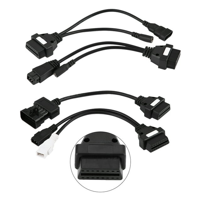 Herramienta de diagnóstico de coche Bling Bling adaptador de Cables OBD2 8 Uds. para Delphi DS150E