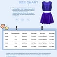 thumbnail image 7 of YIZYIF Kids Girls Shiny Metallic Crop Top with A-Line Pleated Skirt Set Dance Stage Performance Set Dancewear, 7 of 7