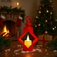 thumbnail image 6 of AuroraX Hanging Candle Lantern Red Christmas Candlestick Holders Rustic Elegant Romantic Vintage Decorative Tealight Candles Holder Valentines Day Table Centerpieces Dining Wedding Decor, 6 of 6