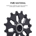 thumbnail image 2 of Sonducket Polea de cambio trasera práctica FOVNO, resistente al desgaste, ligera, guía de anchos, soporte de rueda, guía de volante Ciclismo Negro 16T, 2 of 6