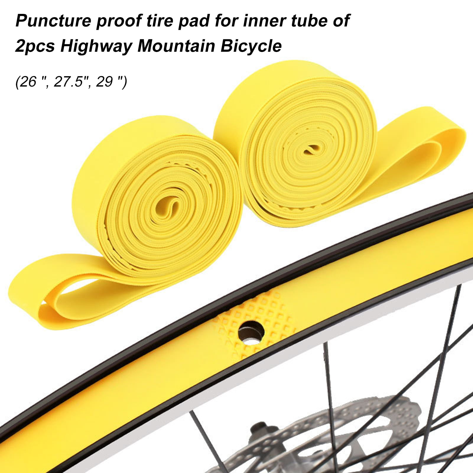 MTB Tire Liner Protection Pad Prevent Puncture Inner Tube Pad Rim Lining Mat New 