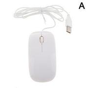 ماوس Ultra Thin Gaming Mouse Wired Usb Gamer Mice for Gaming Computer Pc 3 Buttons 1200dpi Optical 3d Roller Usb Gaming Mouse O6J9
