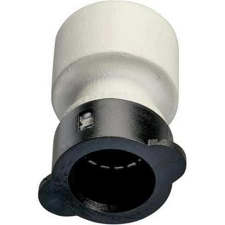 Orbit 67449 1/2 White Pvc Slip X 1/2 Black Drip-Lock Adapter