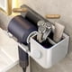 thumbnail image 5 of Montaje de pared para organizador de herramientas para el cabello | Almacenamiento para organizadores de baño para secador de pelo, plancha, rizador | Instalación de adhesivo o tornillo sin taladro, 5 of 7