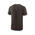 thumbnail image 2 of NFL Cleveland Browns Men's Cotton Brown Short Sleeve T-Shirt, 2 of 4